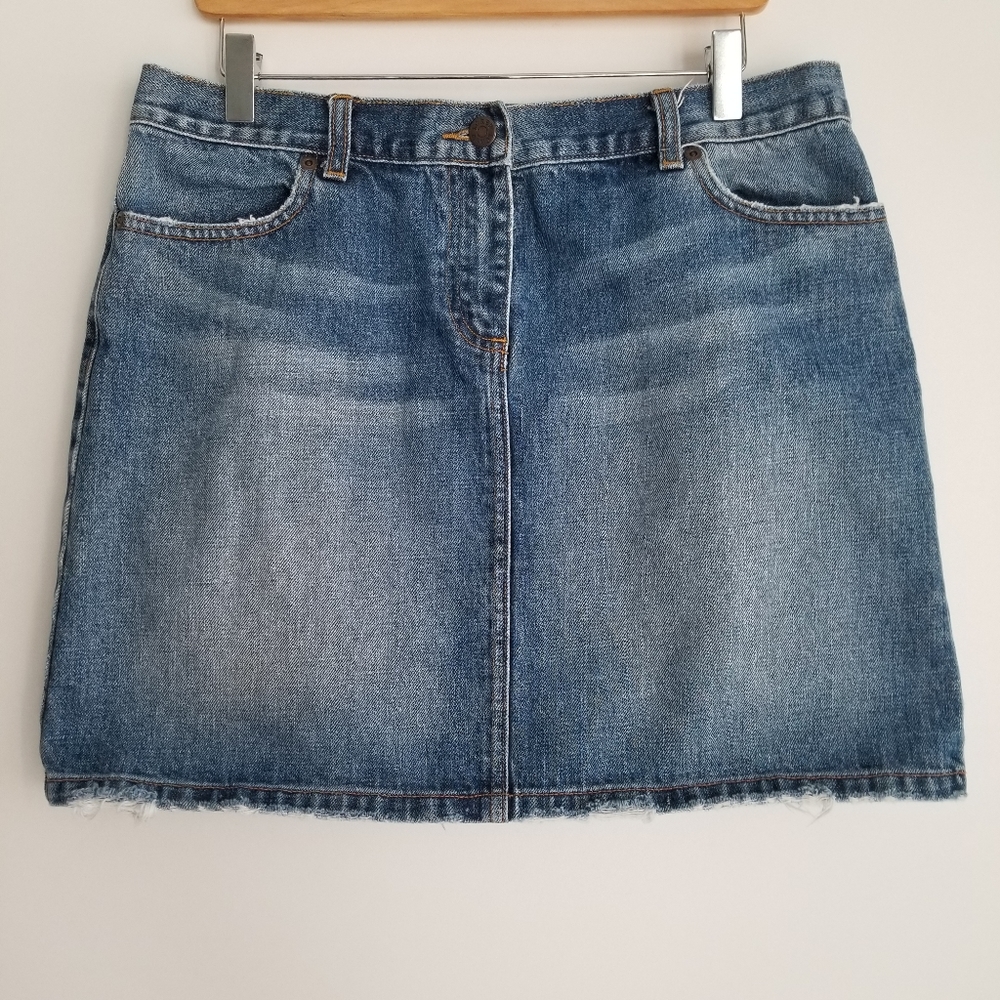 J. Crew denim skirt